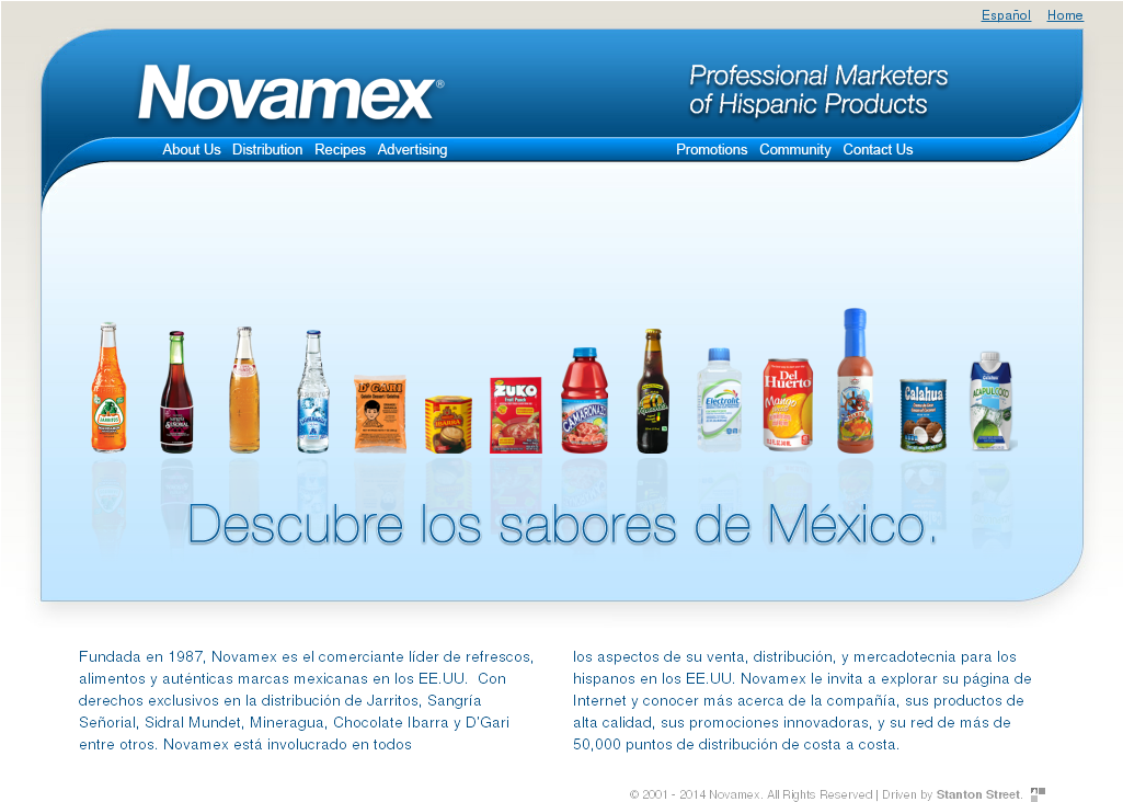 Owler Reports - Novamex - Mexico/uk - Novamex Signs - Website (1024x768), Png Download