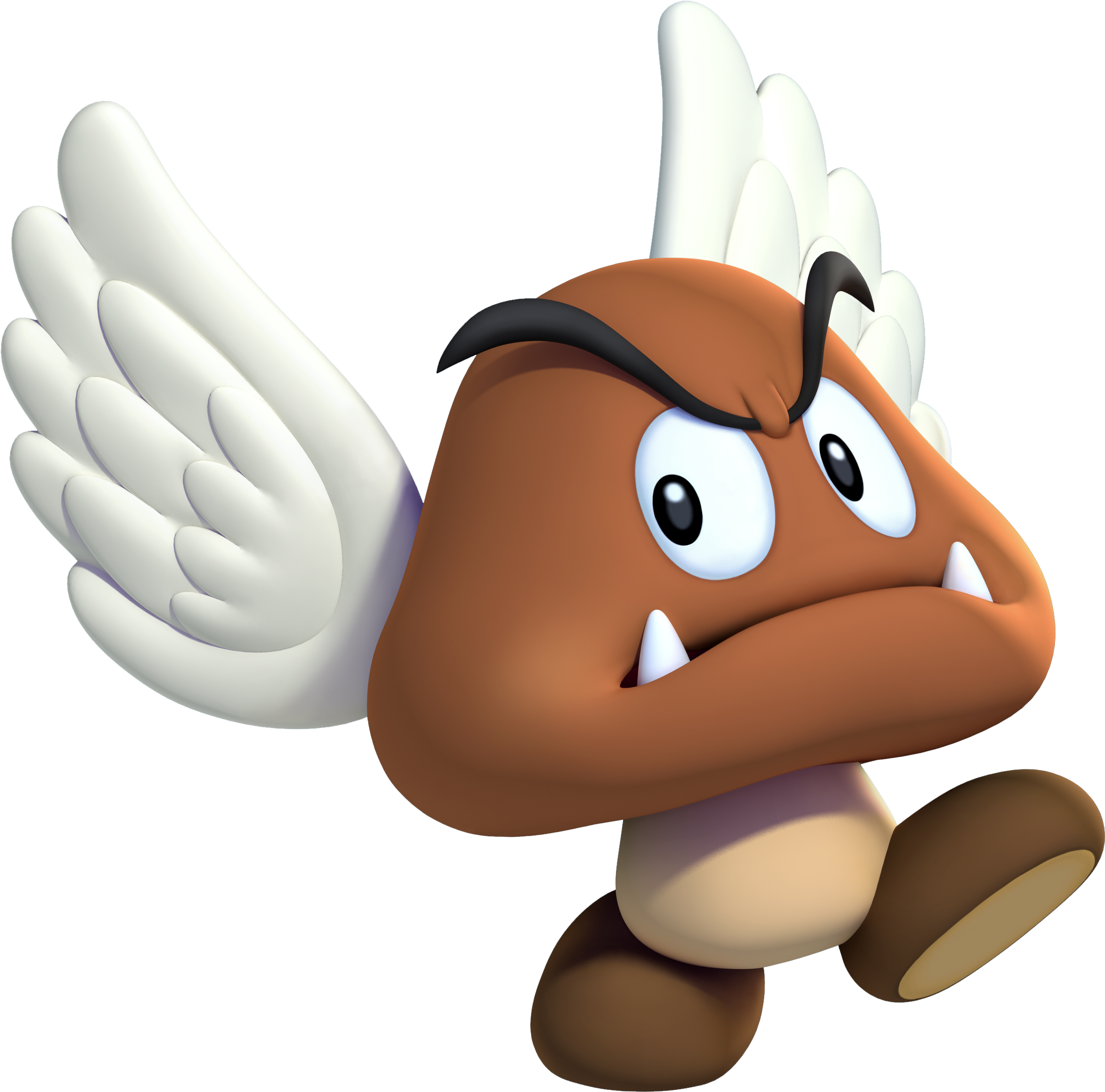 Paragoomba - Super Mario Paragoomba (1000x1000), Png Download