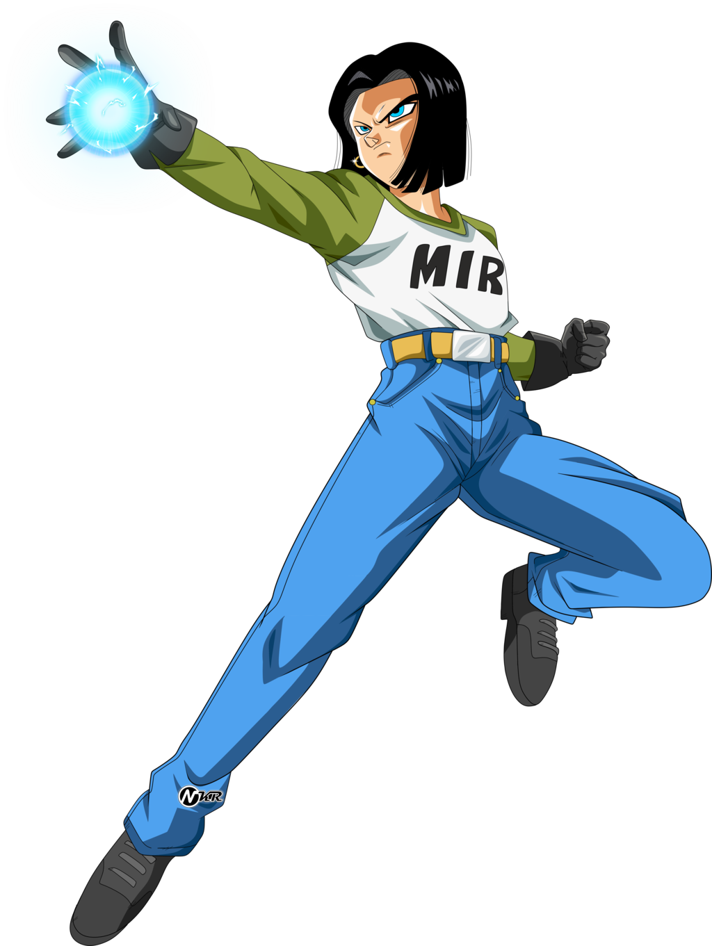 391kib, 1024x1361, Android 17 - Dragon Ball Super N 17 Png (1024x1361), Png Download