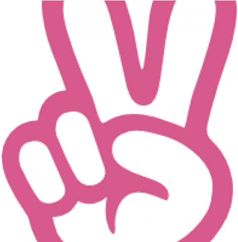 Android Clipart Hand Png - Victory Symbol (640x480), Png Download
