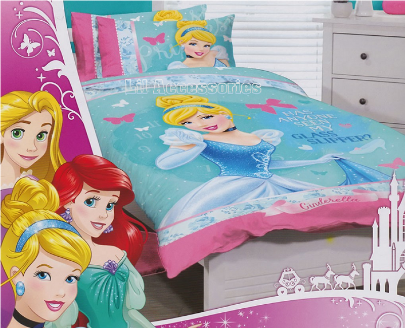 Cinderella Glass Slipper Double Quilt Cover Set - Cinderella Quilt Cover Set Single (800x800), Png Download
