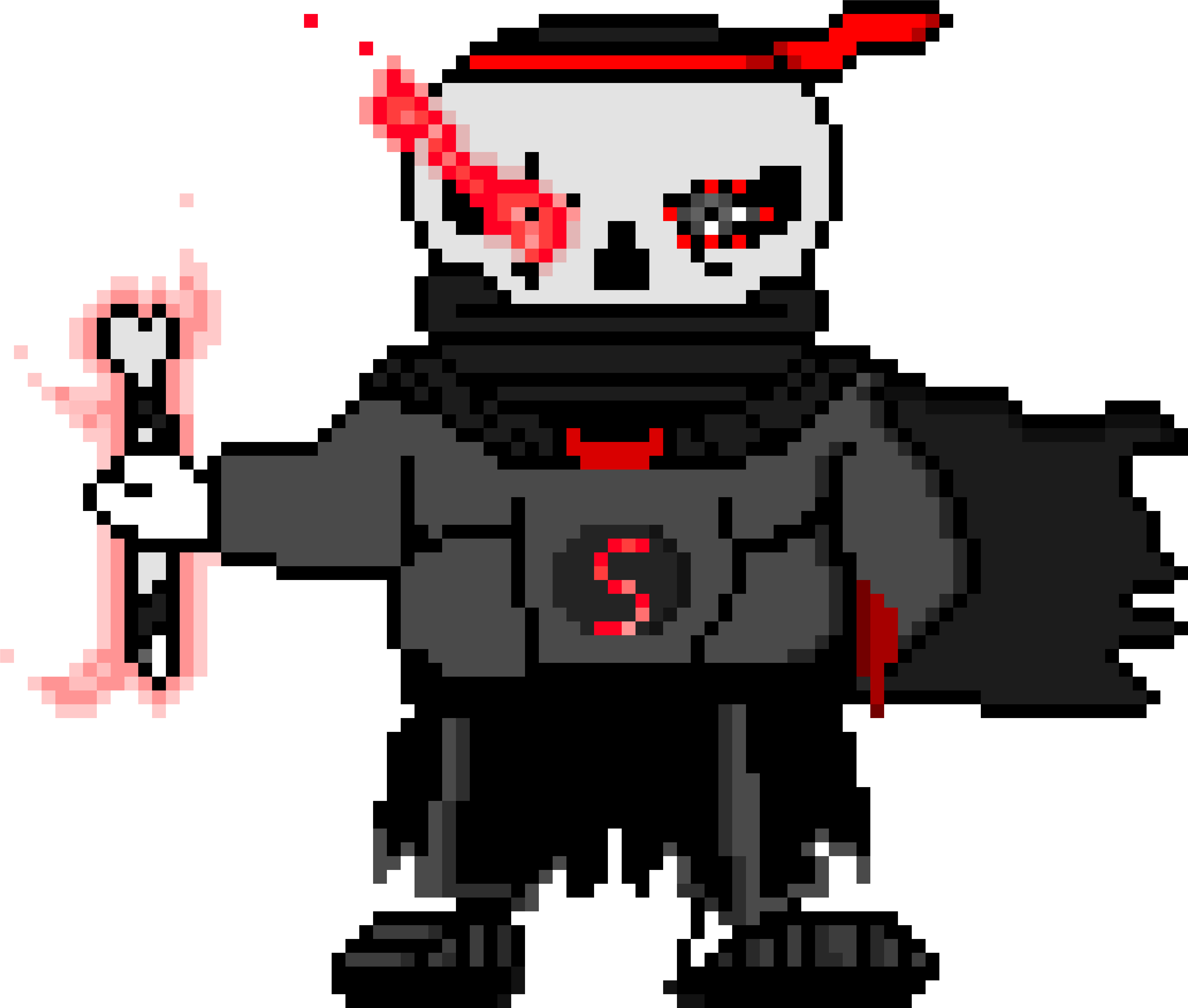Sans Sprite Fixed (8100x6750), Png Download