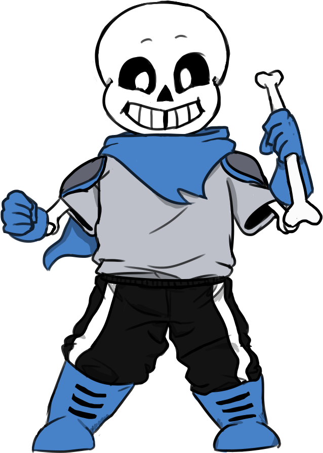 Underswap Sans By Keno - Sans Song (700x950), Png Download