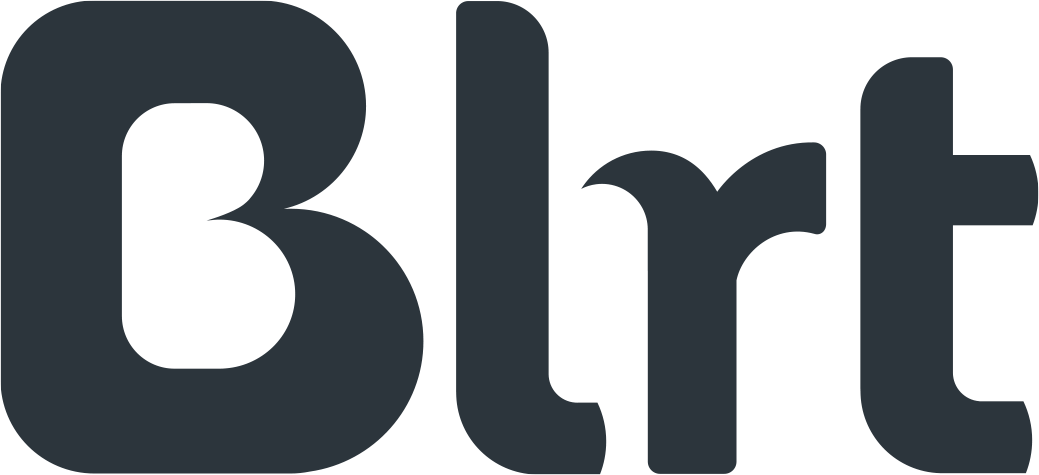 Get Blrt (1039x475), Png Download