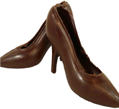 Chocolate Shoes - Shoe (500x600), Png Download