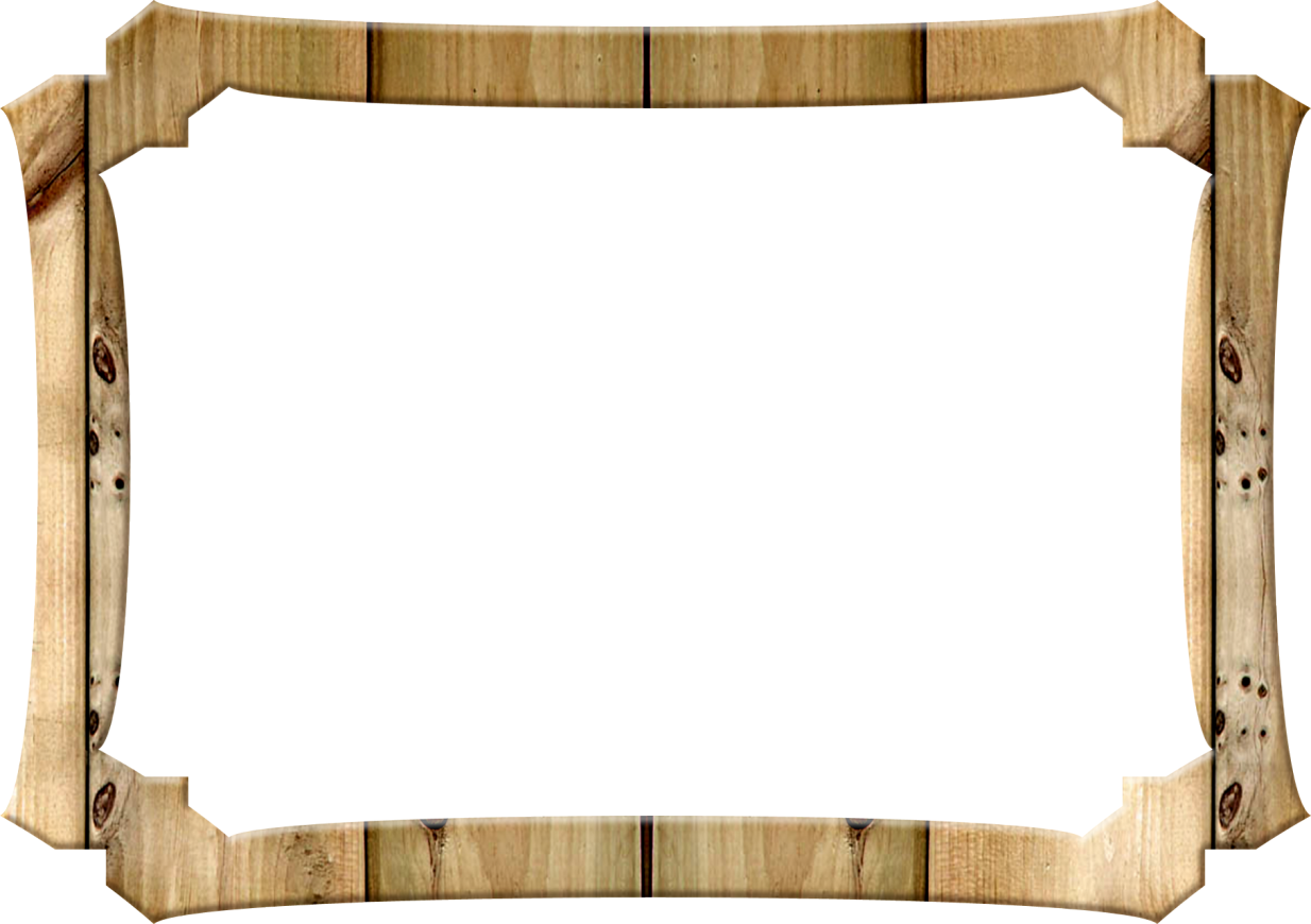 Rustic Wood Frame Png For Kids - Marcos Madera Png (1234x870), Png Download