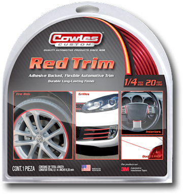 Cool Decoration Car Png With Decoration Car Png - Cowles Products Decorative Molding - Red Trim (s37525) (360x381), Png Download