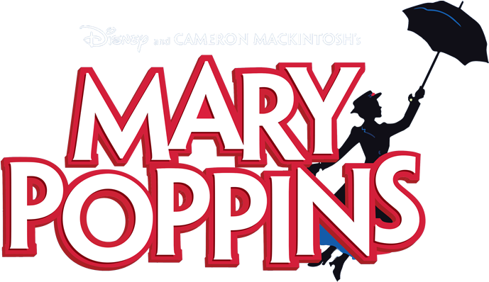 Musical “mary Poppins” Cast Q&a - Mary Poppins Musical Title (777x400), Png Download