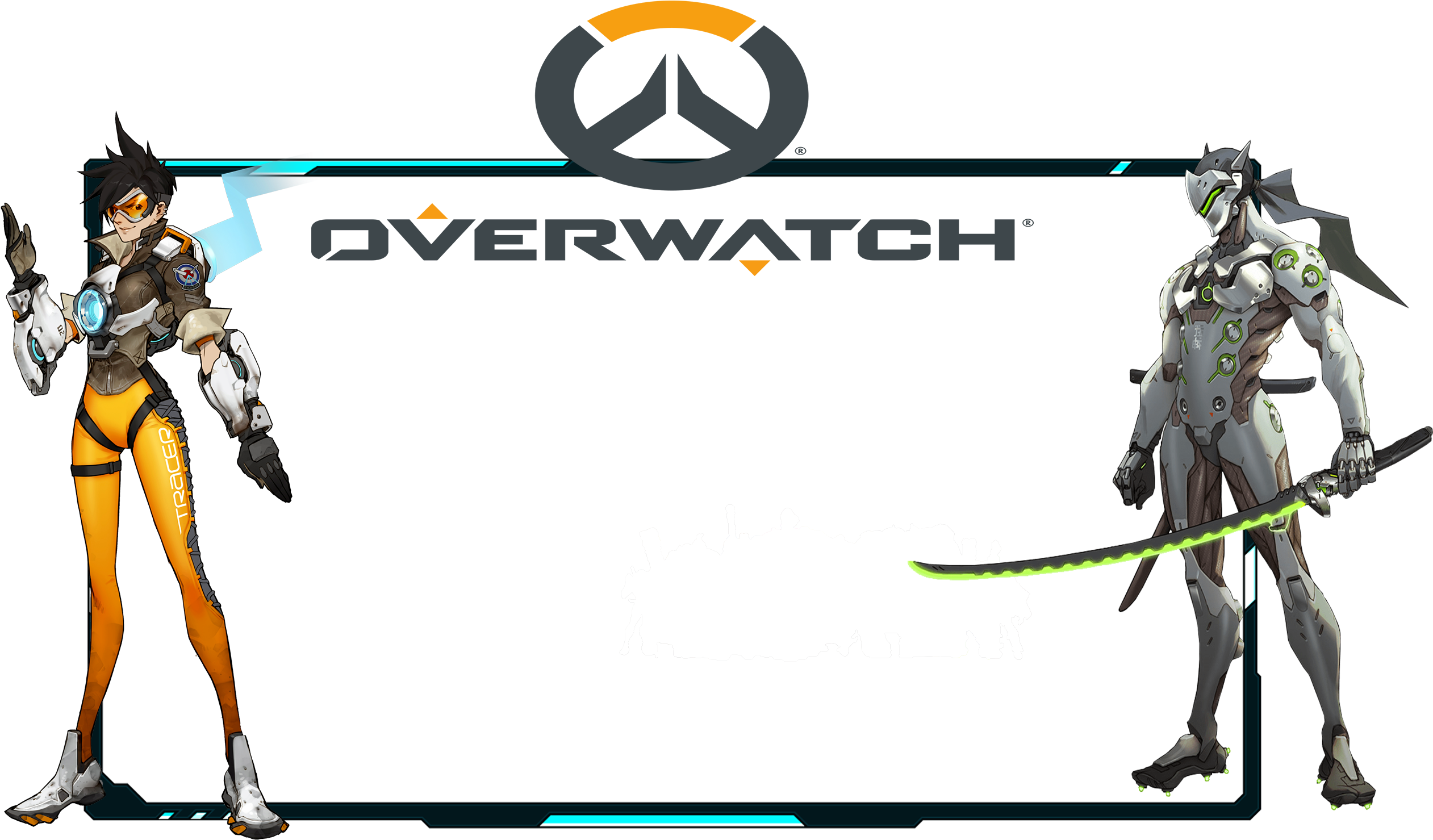 Overwatch Ow Tracer Halloween Cosplay Costume Halloween (3000x3000), Png Download