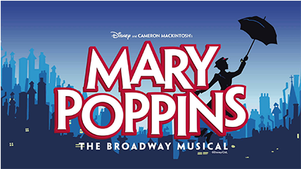 Center Grove Fine Arts Academy Mary Poppins - Mary Poppins Musical (551x240), Png Download