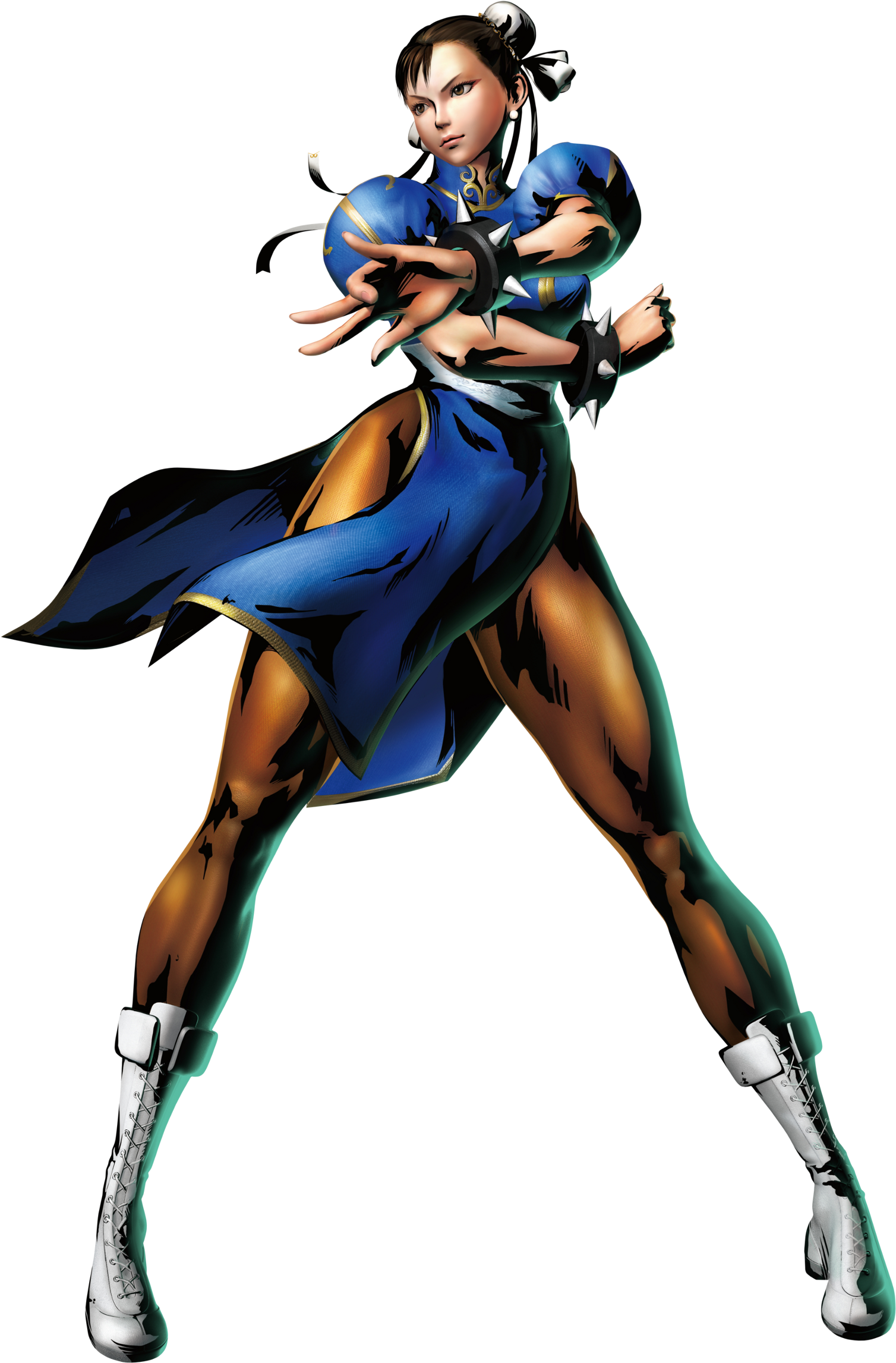 Marvel Vs Capcom 3 2 Chun-li - Street Fighter Chun Li Png (1768x2500), Png Download