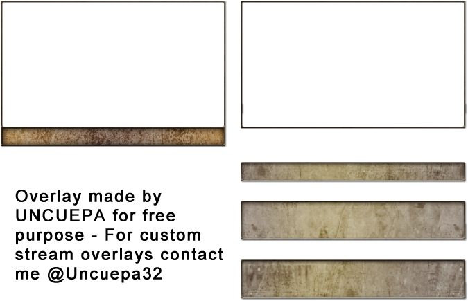 2 Webcam Borders And 3 Bumpers For Free Use - Wood (699x459), Png Download