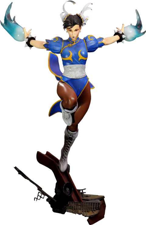 Chun-li Diorama - Action Figure (480x737), Png Download