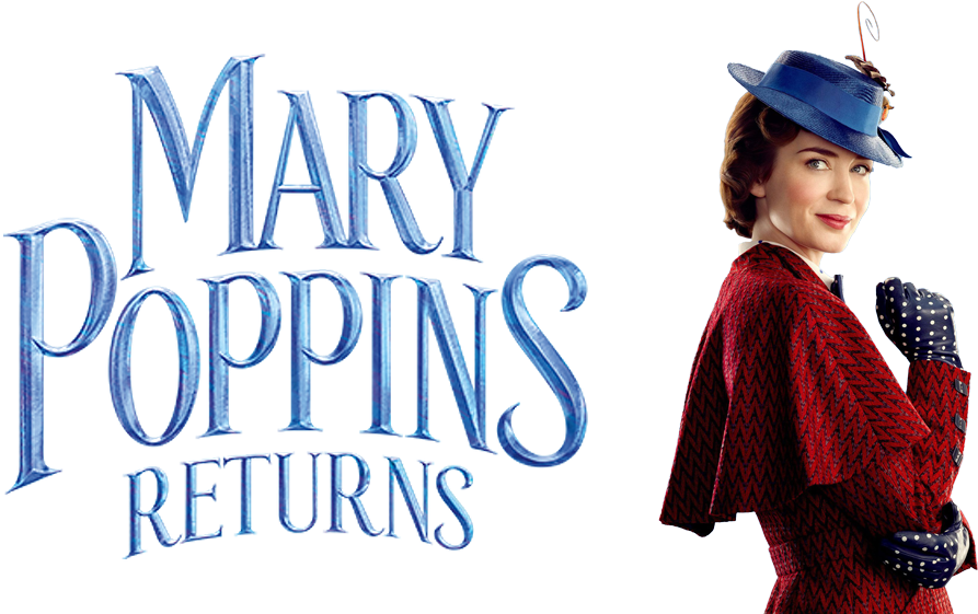 Mary Poppins Returns Image - Mary Poppins Returns Logo (1000x562), Png Download
