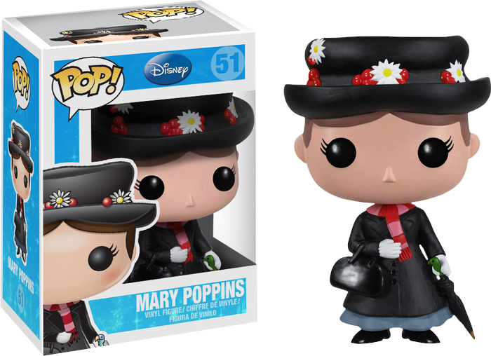 Pop Vinyl Figure - Mary Poppins Pop Vinyl (700x508), Png Download