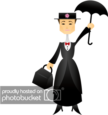 Mary Poppins (600x500), Png Download