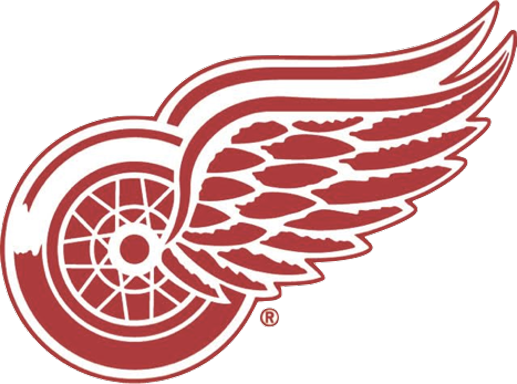 Little Caesars Amateur Hockey League - Detroit Red Wings Logo Png (1024x761), Png Download