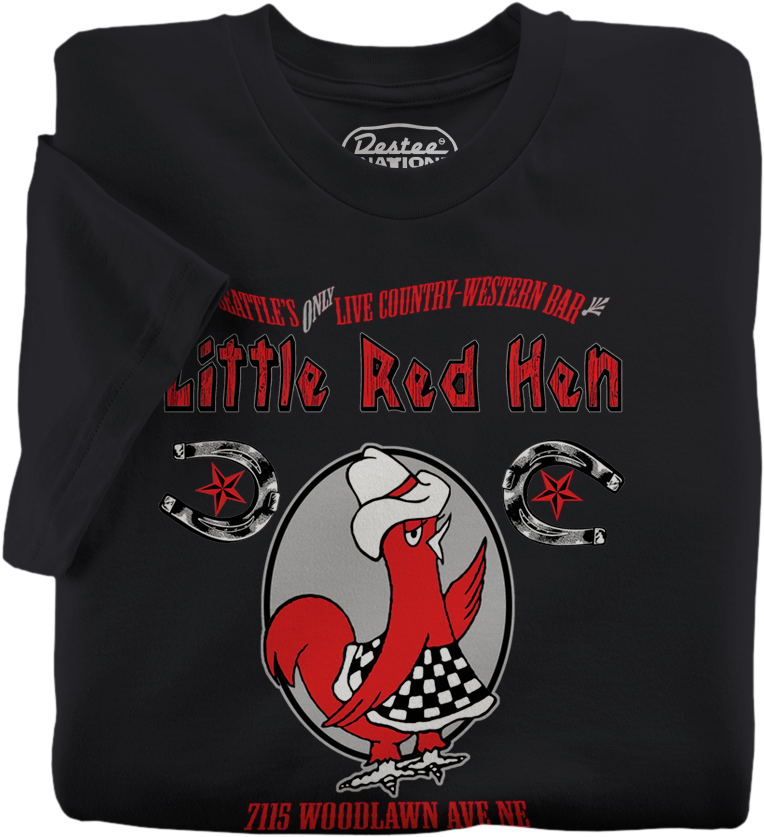 Little Red Hen T-shirt - Little Red Hen Shirt (800x850), Png Download