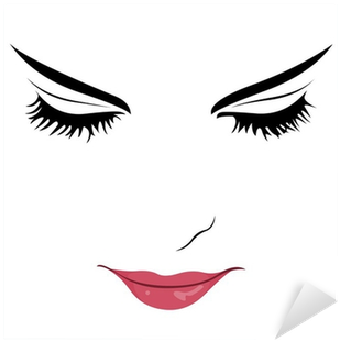 Beautiful Young Woman With Closed Eyes Sticker • Pixers® - Nobody Knows: Living With Secrets (400x400), Png Download
