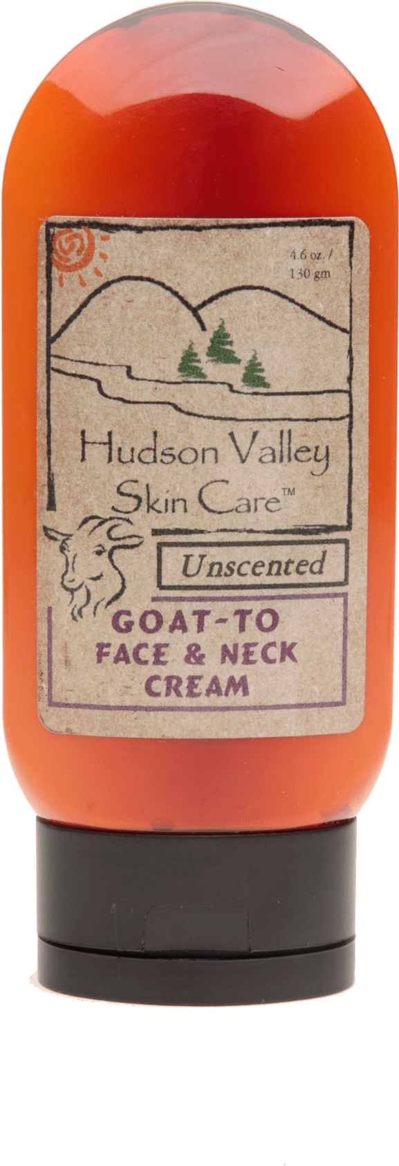 “goat-to” Face And Neck Cream - Glass Bottle (1226x1883), Png Download