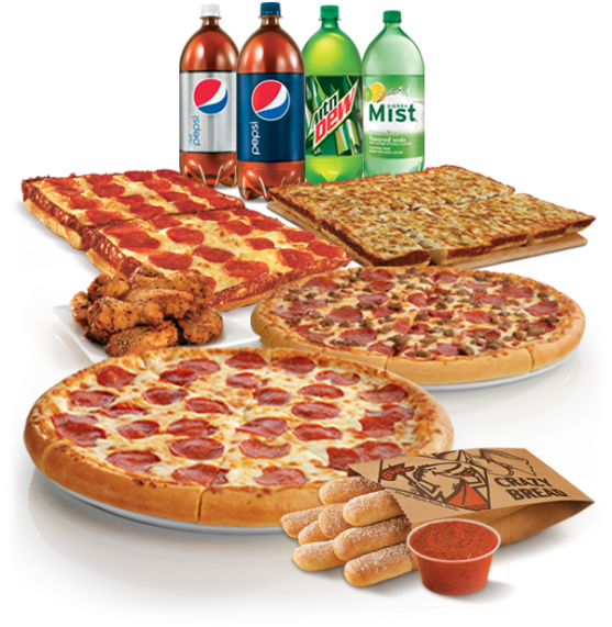 Little Caesars Pizza - Little Caesars Coupons 2018 (556x600), Png Download