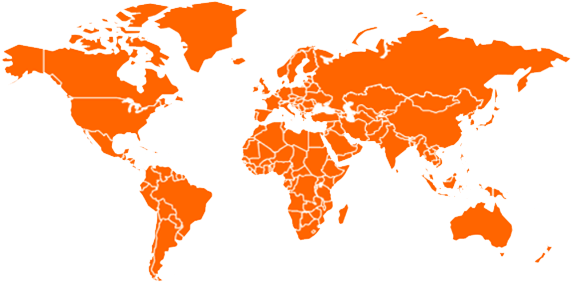 Little Caesars Country Websites - Countries With Vat Map (595x378), Png Download