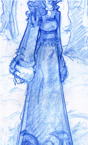 Winter Coat - Sketch (500x500), Png Download