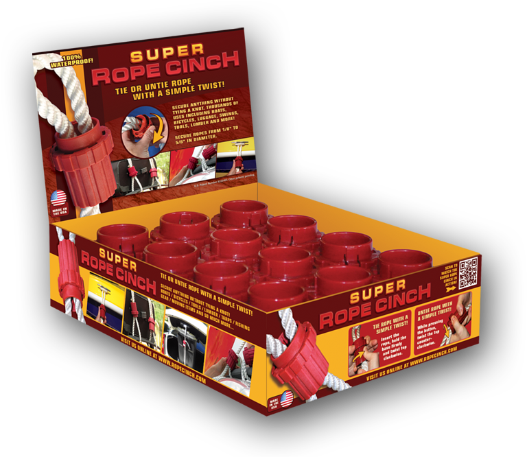 The Super Rope Cinch 12-pack Retail P - Just Right Products: Single Super Rope Cinch, Src120016 (780x669), Png Download