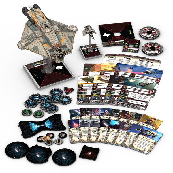 3jndg8x - Fantasy Flight Games Star Wars X-wing: Ghost Expansion (600x600), Png Download
