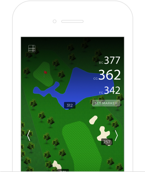 Feature New Gps - Oak Creek Golf Club And Driving Range (500x626), Png Download