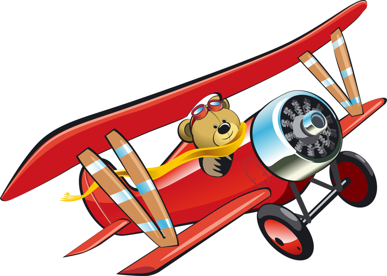 Aviador Let's Pretend, Clipart, Aviation, Airplane, - Aviones Juguetes En Png (1280x911), Png Download