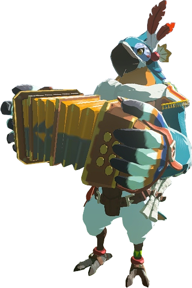 Kass Model - Zelda Breath Of The Wild Kass (385x578), Png Download
