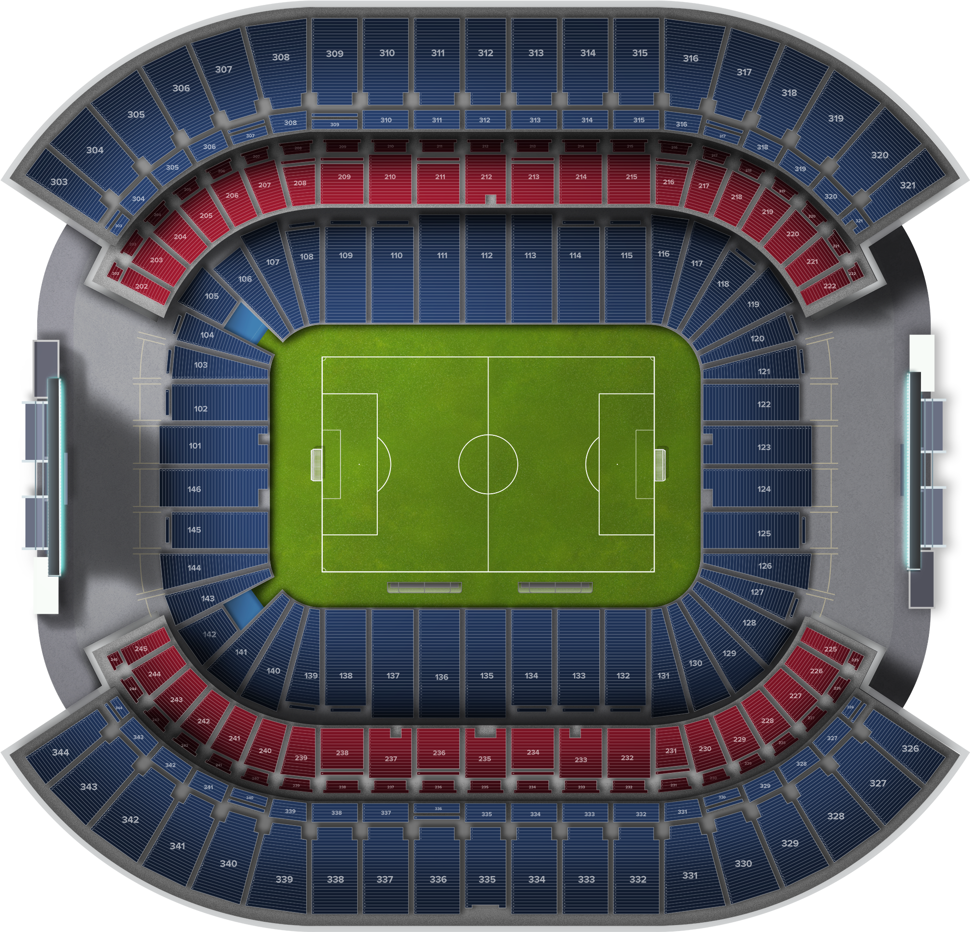 Mexico National Soccer Team At Us National Soccer Team - Nashville (2560x1936), Png Download
