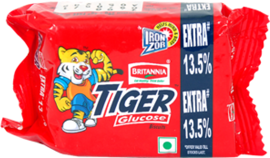 Britannia Tiger Gmlucose Biscuit 705 Gm 1000×1000 - Britannia Tiger Glucose Biscuit (1000x1000), Png Download