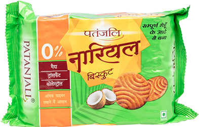 1505286851nariyal Biscuits 300 Gm 400-500 1505286851nariyal - Patanjali Biscuits Price List (400x500), Png Download