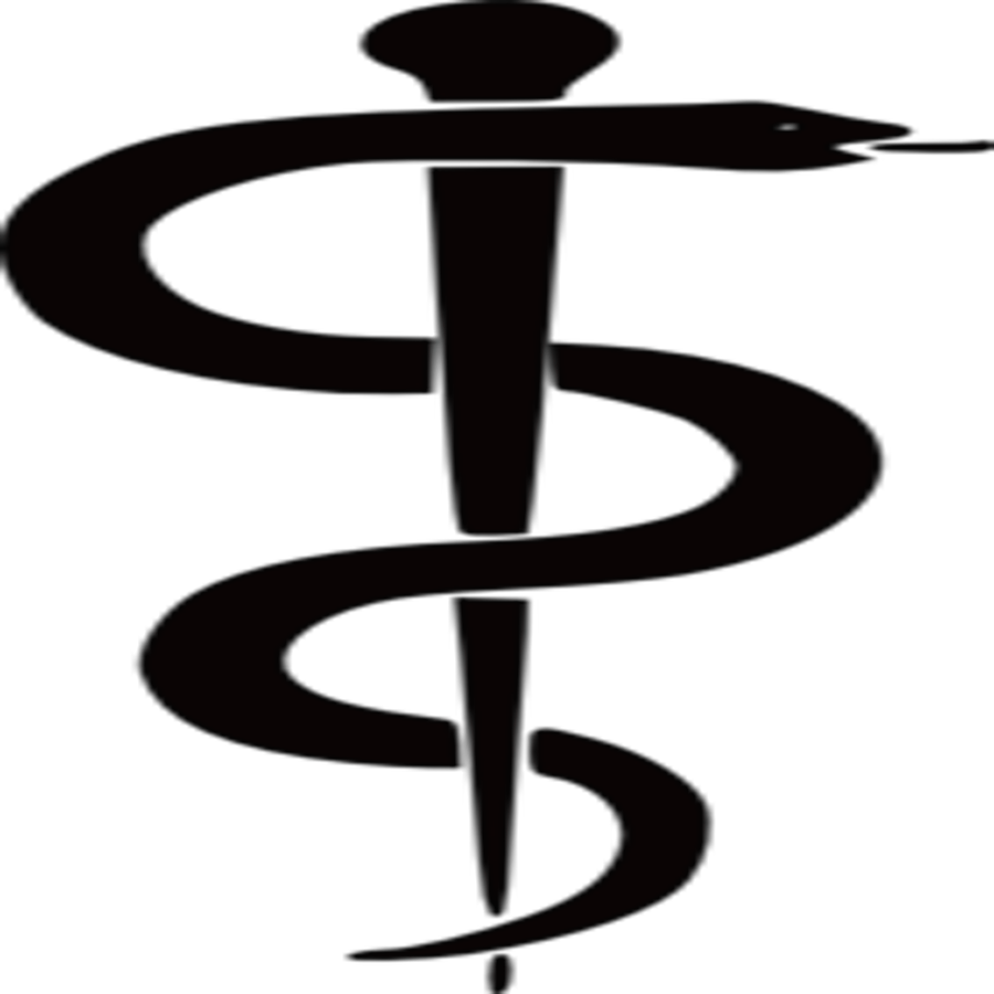 The Rod Of Asclepius, An International Symbol Of - Rod Of Asclepius Png (900x900), Png Download
