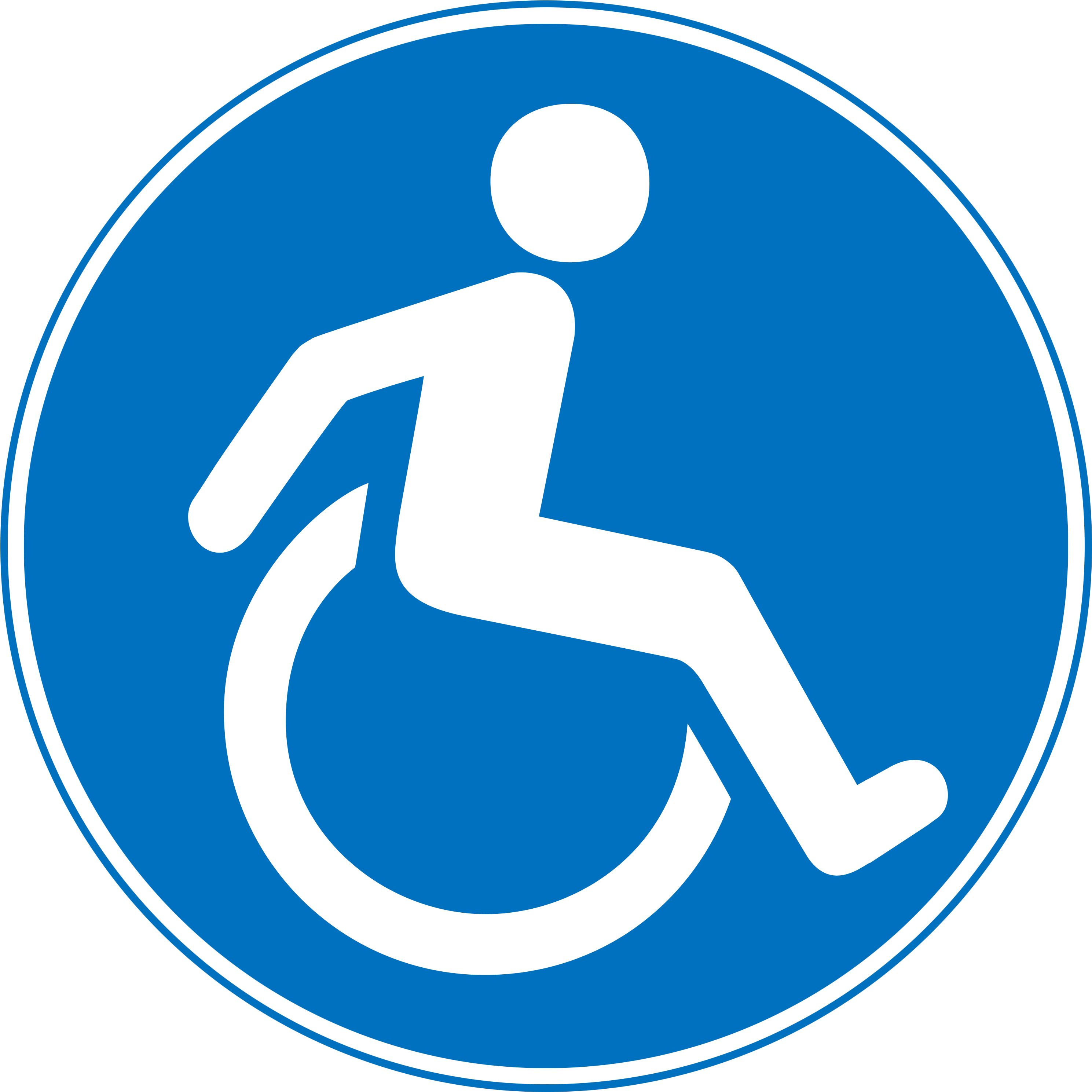 Handicap-logo - Toms River Field Of Dreams (3000x3000), Png Download