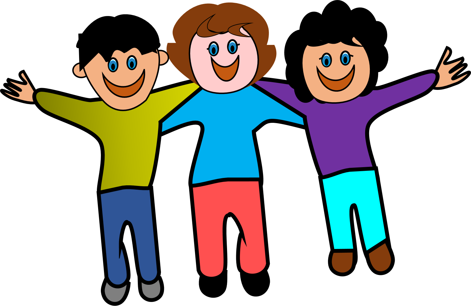 Friends Clipart Transparent Background - Friends Clipart (1531x994), Png Download