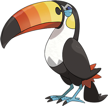 Toucannon - Pokemon Sun And Moon Toucannon (416x384), Png Download