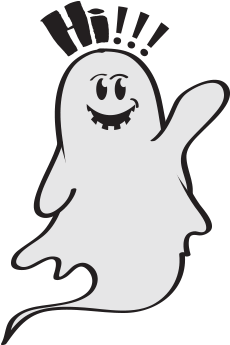 Cute Ghost Emojis & Stickers Messages Sticker-0 - Sticker (408x408), Png Download