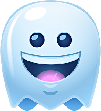 Ghost Emojis Free Messages Sticker-0 - Sticker (408x408), Png Download