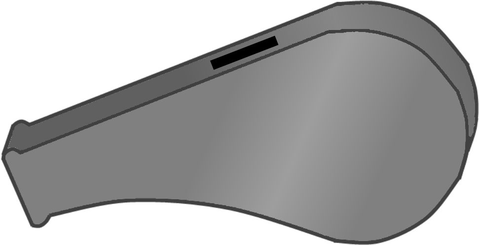 Whistle - Portable Network Graphics (1000x521), Png Download