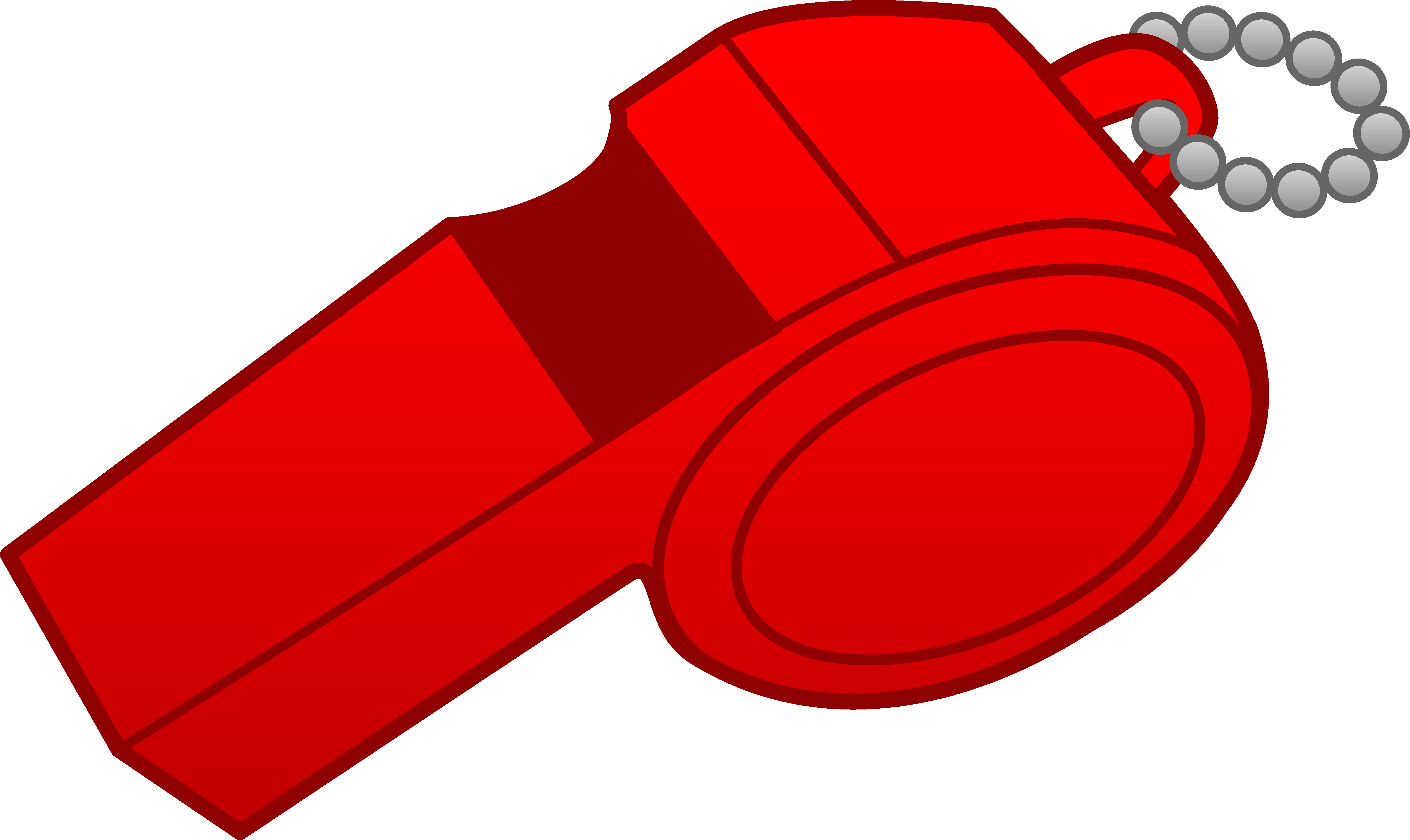 Transparent Download Coach Whistle Clipart - Free Clipart Whistle (5463x3256), Png Download