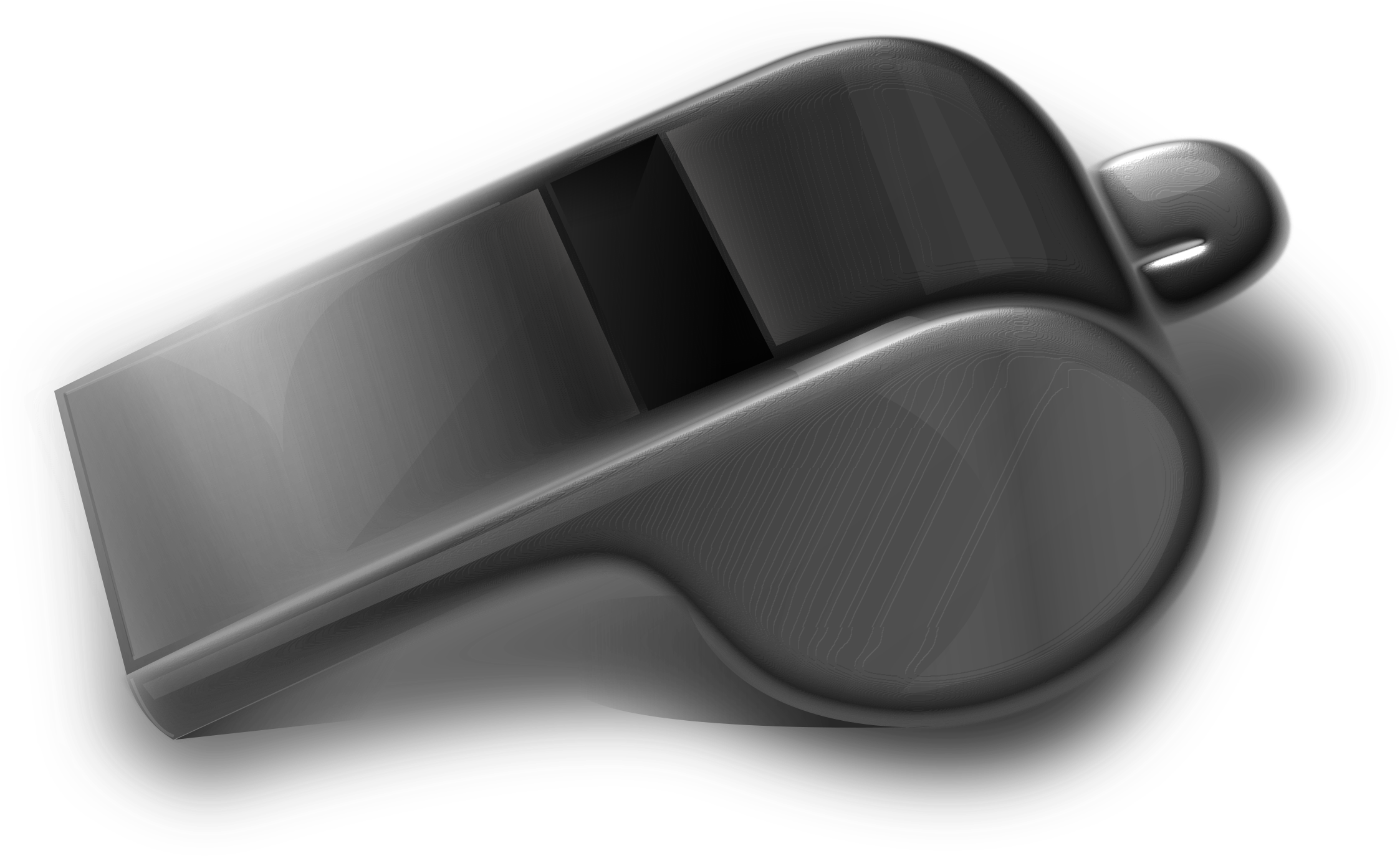This Free Icons Png Design Of Metal Whistle 3d (2400x1680), Png Download