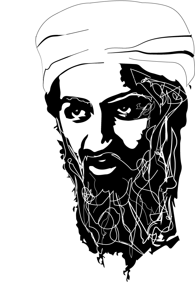 Osama Bin Laden Png - Osama Bin Laden Hd Vector (800x1080), Png Download