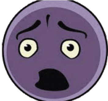 Fear Face (394x330), Png Download