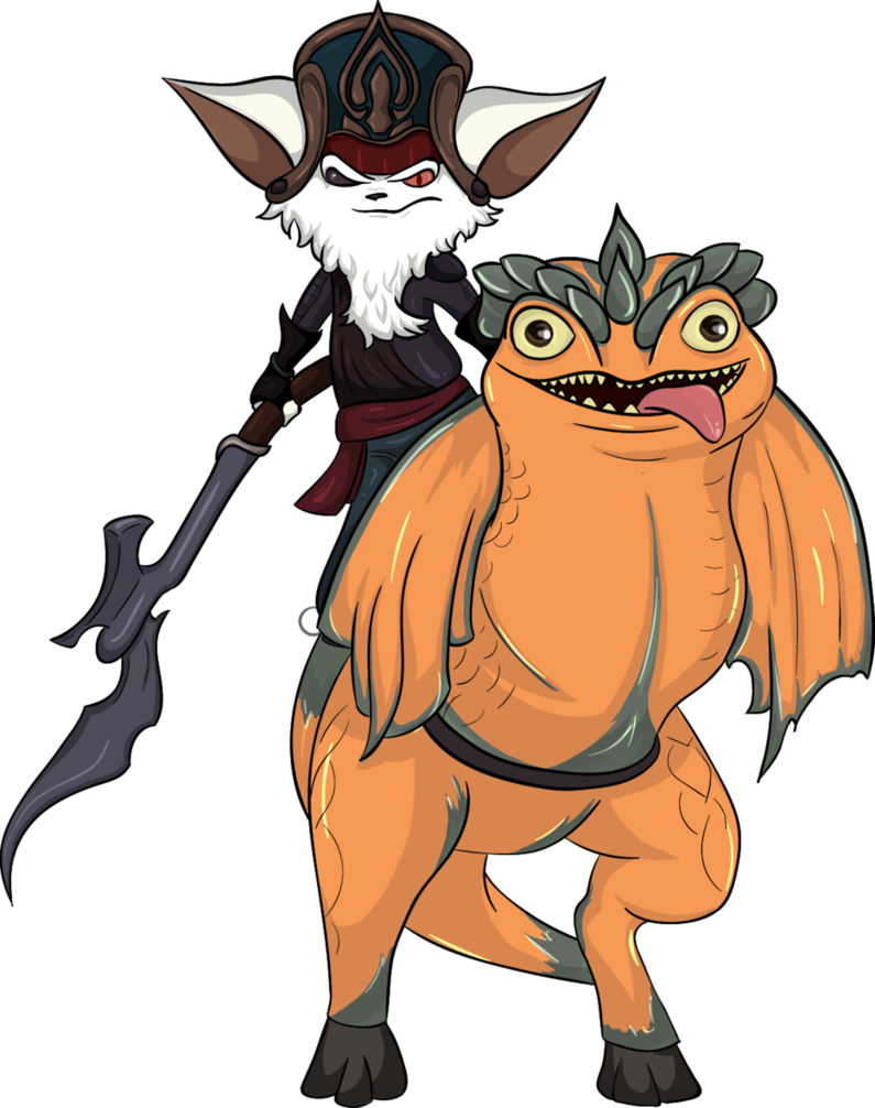 Kled By Beetart - League Of Legends Kled Png (795x1006), Png Download