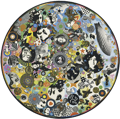 Wheel Inside Cover - Led Zeppelin Iii (400x400), Png Download
