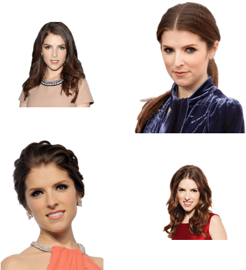 Anna Kendrick - Budget Range - Ready To Wear Celebrity (400x400), Png Download