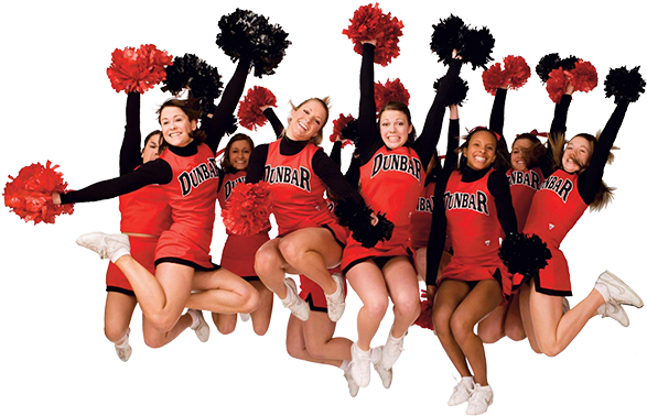 Gymnastics Equipment For Cheerleading - Cheer Leader (600x383), Png Download